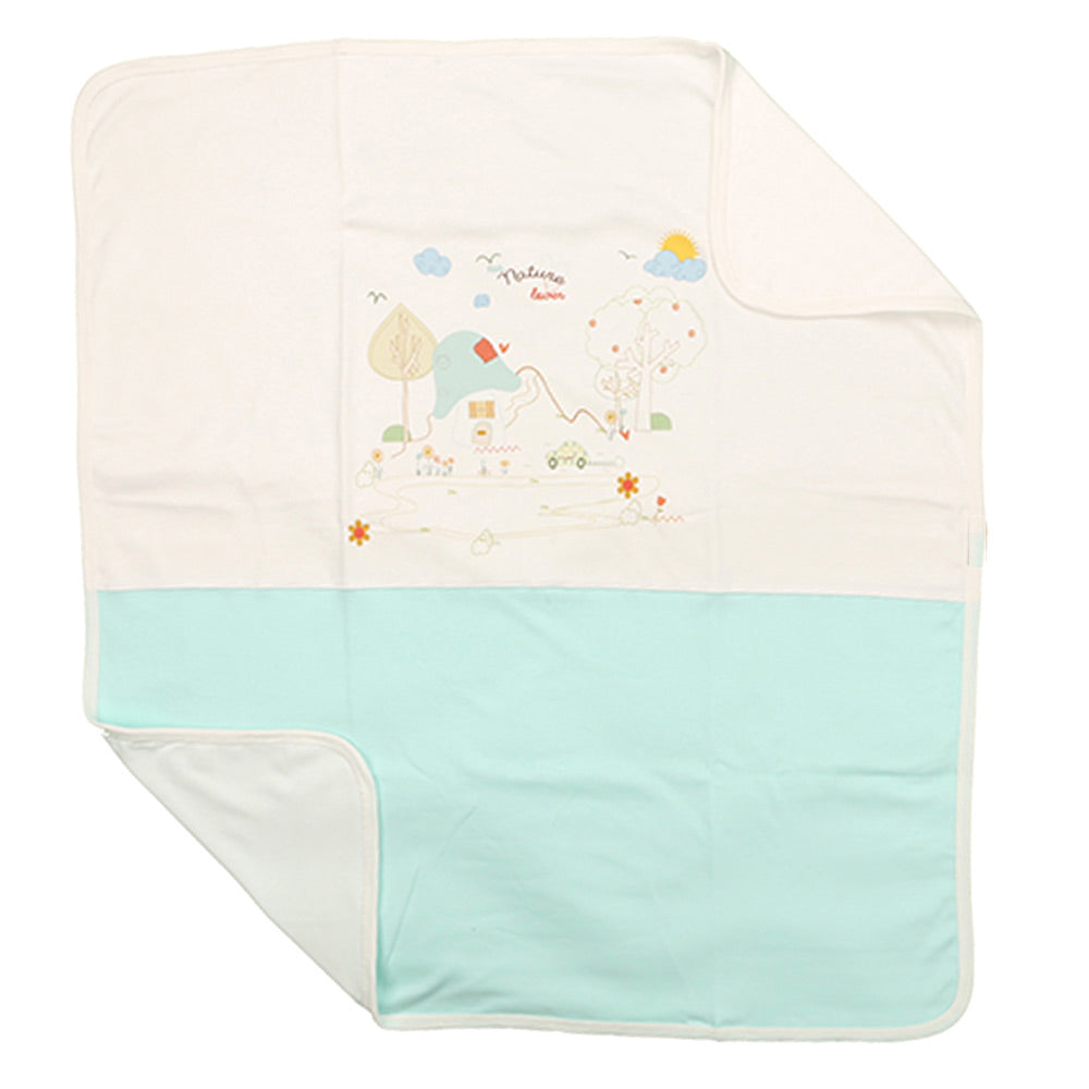 Shoppymommy 001.1523 Nature Concept Baby Blanket Green