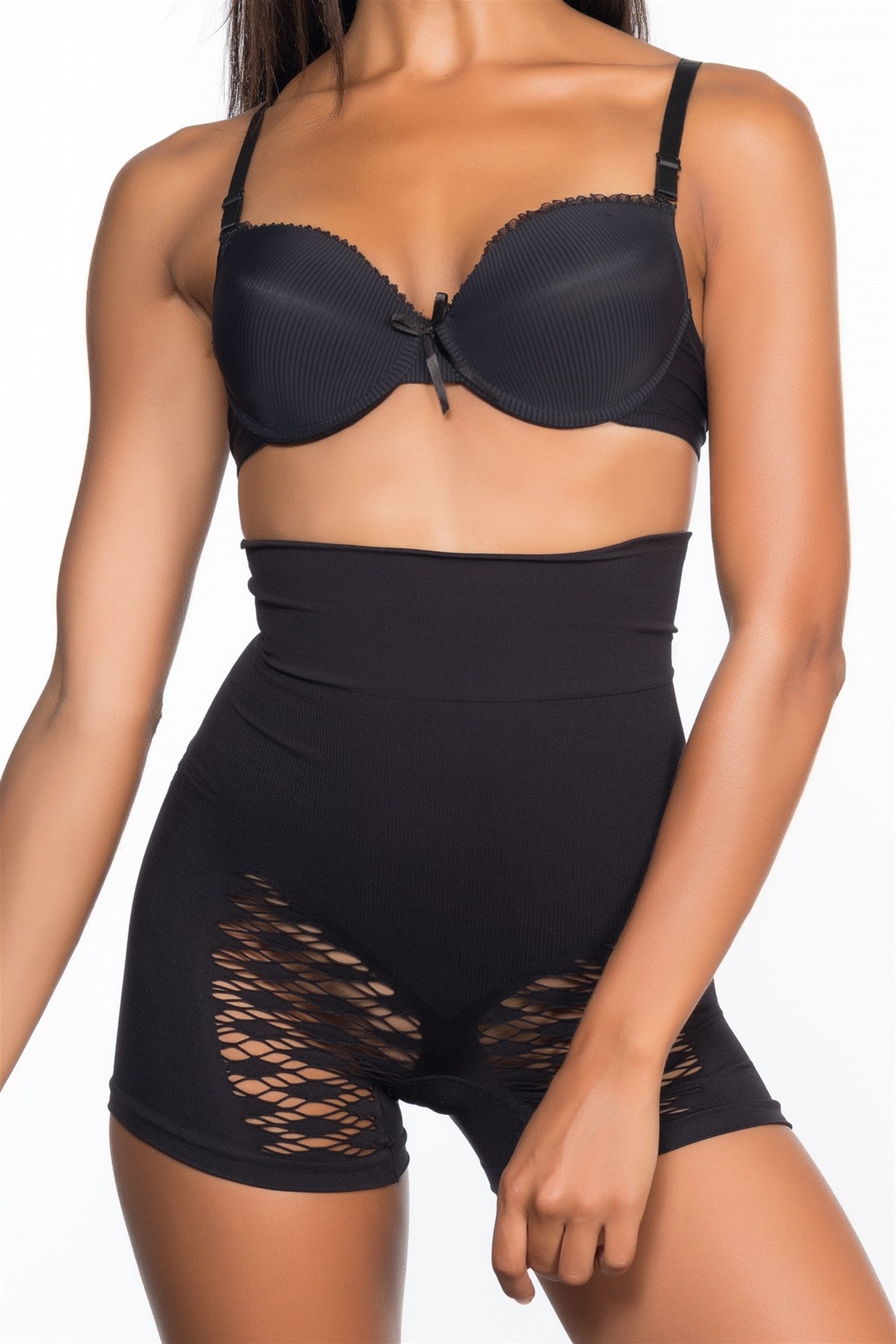 Shopymommy 2064 Seamless Boxer Postpartum Corset